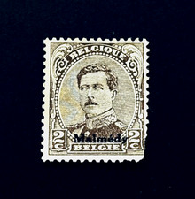 BELGIUM Stamp - 1921 King Albert  MALMEDY Type I Overprint Mint - As is