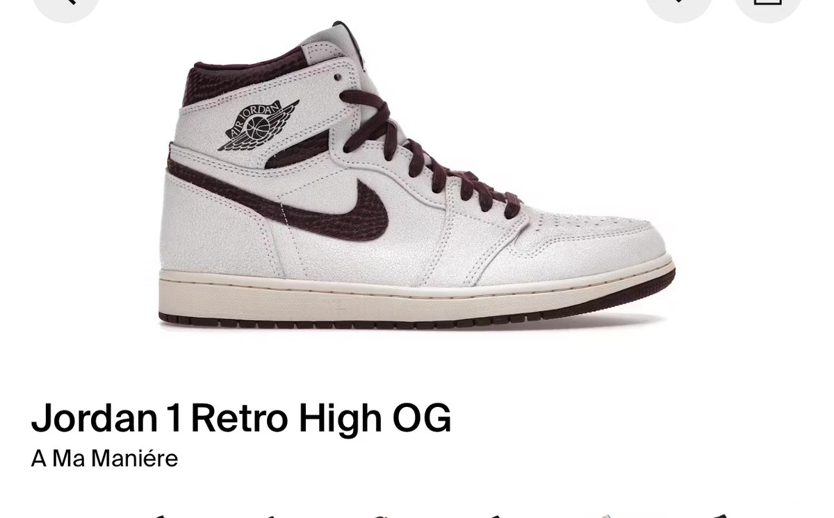Jordan 1 OG x A Ma Maniere High Airness for Sale | Authenticity