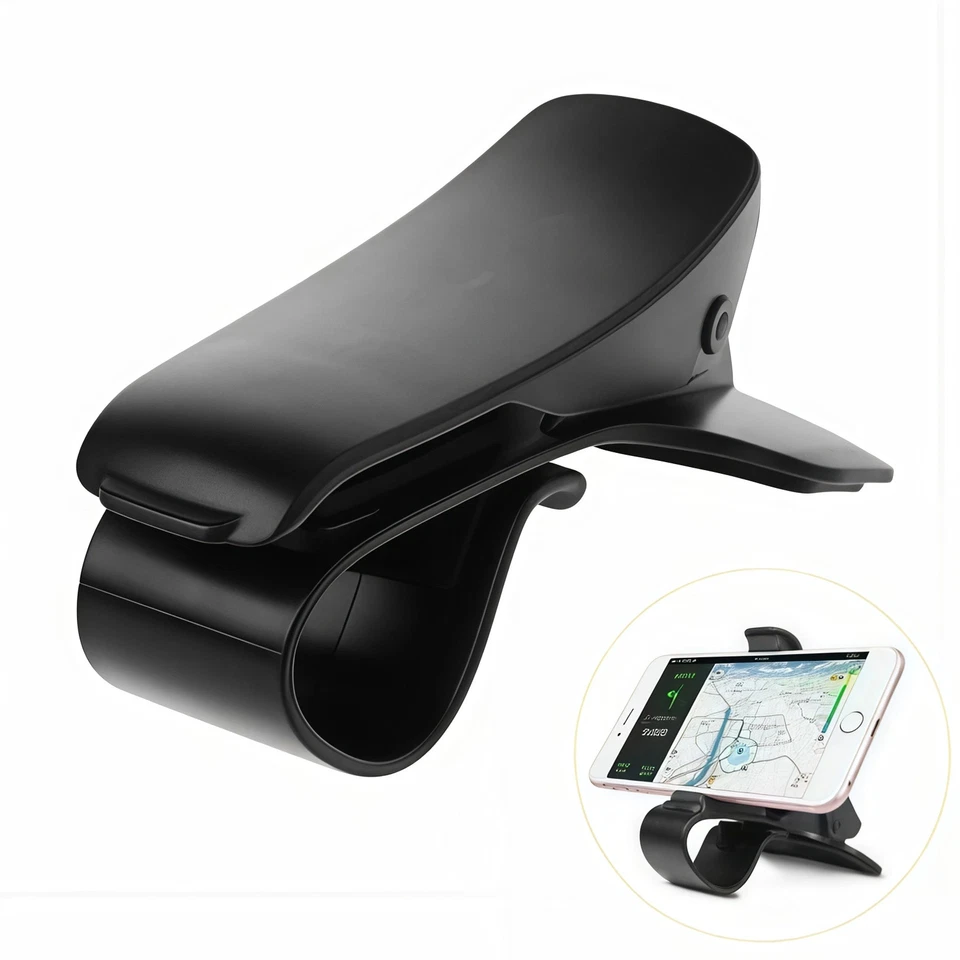 Soporte universal de montaje en tablero de instrumentos de coche 360° para teléfono celular móvil ajustable estable Foto 3 de 4
