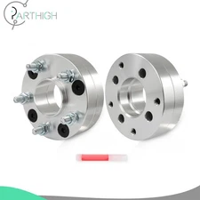 For Toyota 4x100 Convert to 5x4.5 | (2) 2" Wheel Adapters 12x1.5 4 Lug to 5 Lug