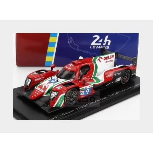 1:43 SPARK Oreca Gibson 07 Gk428 #9 Lmp2 Class 24H Le Mans 2022 Kubica S8618 - Immagine 2 di 2