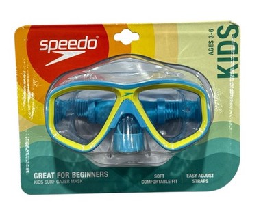 Speedo Endcap Kids' Mask: Swim Goggles for Ages 3-6