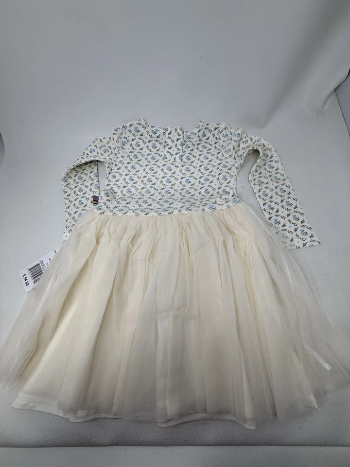 Magnetic Me Eloise Vestido Floral Manga Larga Gofre Tutú Nuevo con Etiquetas Talla 4T Foto 2 de 4