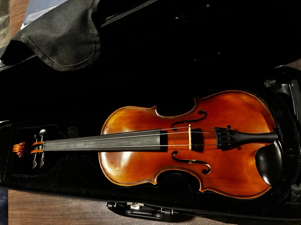 Aubert LeVesque Maison De Violons Modelo: Marqués, 3/4 Violín Principiante Foto 2 de 4
