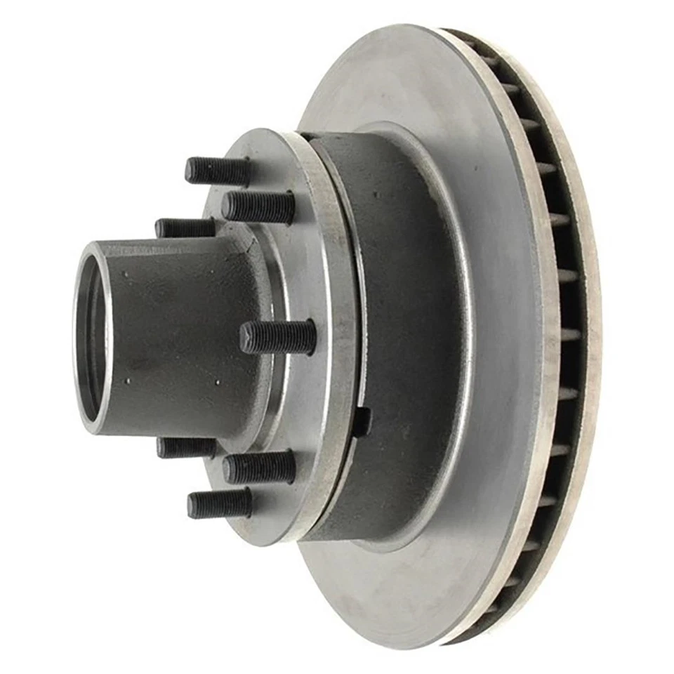 Kit de rotor de freno delantero y buje y pastillas de freno metálicas para Ford F-250 1983-1984 Foto 3 de 4