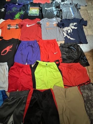 Huge Lot Boys Size Small Clothes Shirts Pants Swim Nike~Under Armour~TCP~Carters - Picture 16 of 22