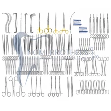 104 Pcs Laparotomy Instruments Kit – Stainless Steel German Grade Basic Surgical