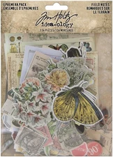 Idea-Ology Ephemera Pack 134/Pkg-Field Notes - 2 Pack