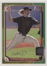 2015 Bowman Draft Green 98/99 Phil Bickford #129 g6p