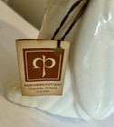 Northern Potteries Canada White Snowy Owl Figurine Ontario Canadian Ceramic Tag — photo 6