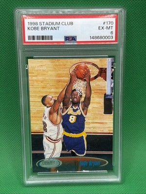Bryant Kobe 1998-99 Stadium Club Topps #170 | eBay PSA - Graded
