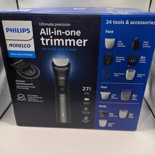 Philips Norelco 24-in-1 All-in-One Beard Hair Body Trimmer MG9526/40 (Open Box)