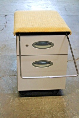 Turnstone Cushioned 2 Drawer Mobile Filing Cabinet ...