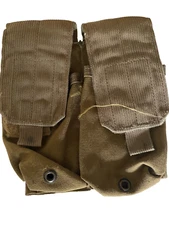 Coyote Molle IFAK A-1 First Aid and 4Mag Pouch Brown USMC (2 Pouches)