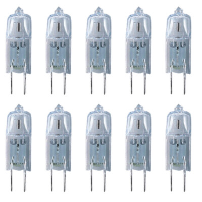 10x Radium Halogen Stiftsockellampe 20W G4 12V klar 300lm warmweiß 2800K dimmbar