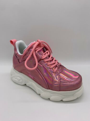 Plateforme Limited Bottes 90's Chaussures Glitter Buffalo Chaussures Sneaker Pink gwwSvtqRx