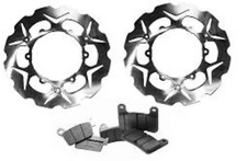 BRAKING S3003K KIT DISCHI + PASTIGLIE ANTERIORI YAMAHA T-MAX 500 2011