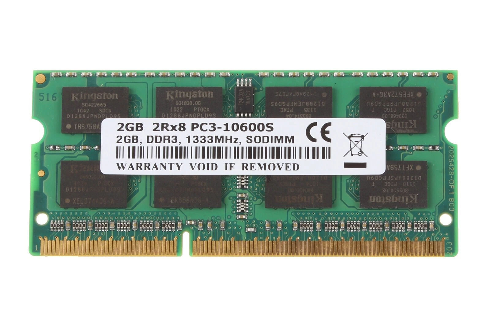 2GB DDR3 SDRAM Computer Memory (RAM 2GB Total Capacity)