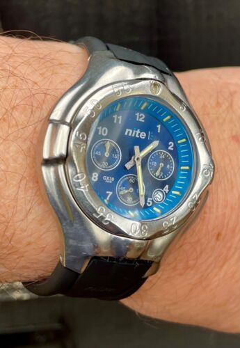 Vintage NITE GX30 Divers Chronograph Watch . - Picture 8 of 12