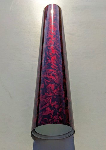 21 Styles of RED Self Adhesive Vinyl Wrap - AIR FREE - Car/Vehicle Film Sticker - Picture 60 of 88