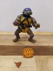 Vtg 1988 Teenage Mutant Ninja Turtles Donatello Soft Head Action Figure Accessor