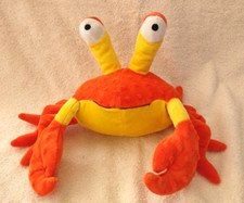 Plush Kohls Orange Yellow Crab 12" From 2008