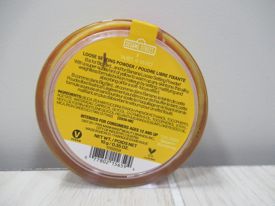 Wet N Wild Sesame Street B Is For Banana Big Bird Setting Powder - Image 3 of 4