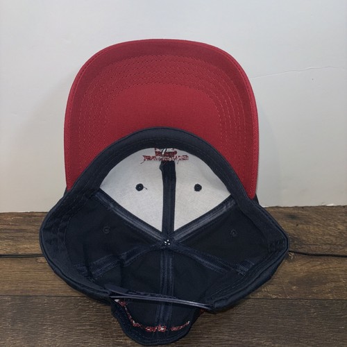 Becks Hat Mens Blue Snapback Trucker Cap Snapback Size USA Feed Farm Seed - Picture 9 of 9