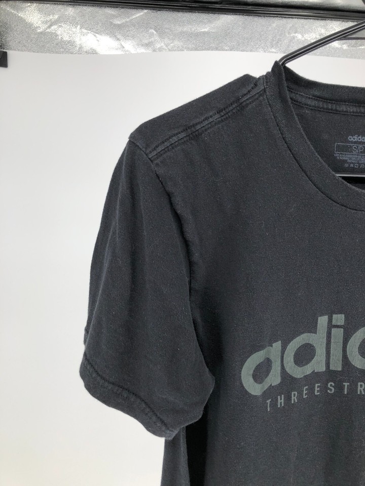 Adidas Short Sleeve TShirt Men's Size Small Black eBay