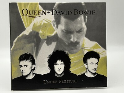 Queen + David Bowie Under Pressure Digipak Cd Single Mint  1999
