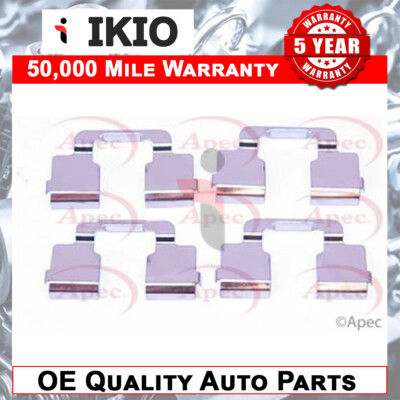 Fits Expert Dispatch Scudo 1.6 D HDi 2.0 Brake Pads Fitting Kit Rear Ikio