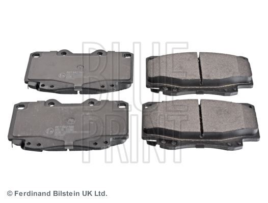 Plaquettes de frein avant Toyota Hilux VII pick-up 2.5 D 4WD 2.5 D-4D, jeu de 4