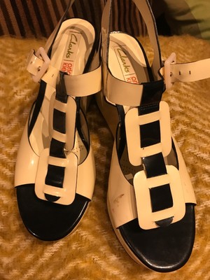 Clarks Orla Kiely Mary Shoes Uk Size 5 D Ebay