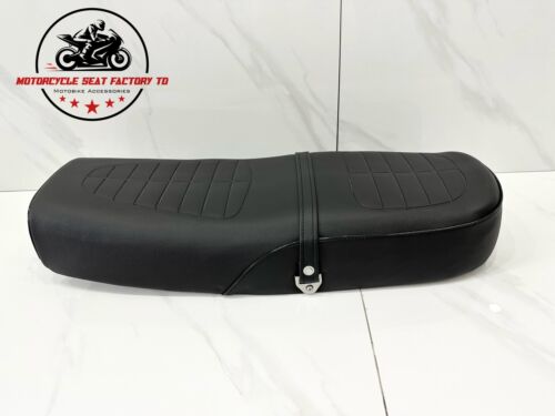 Honda CB750K CB750 1977-1978 CB750K K7-K8 Classic Style Seat Black Metal Pan New - Picture 6 of 15