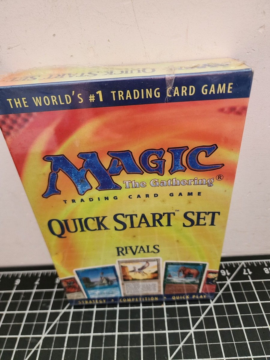 Magic The Gathering Quick Start Set Rivals WOC6552 Opened Complete