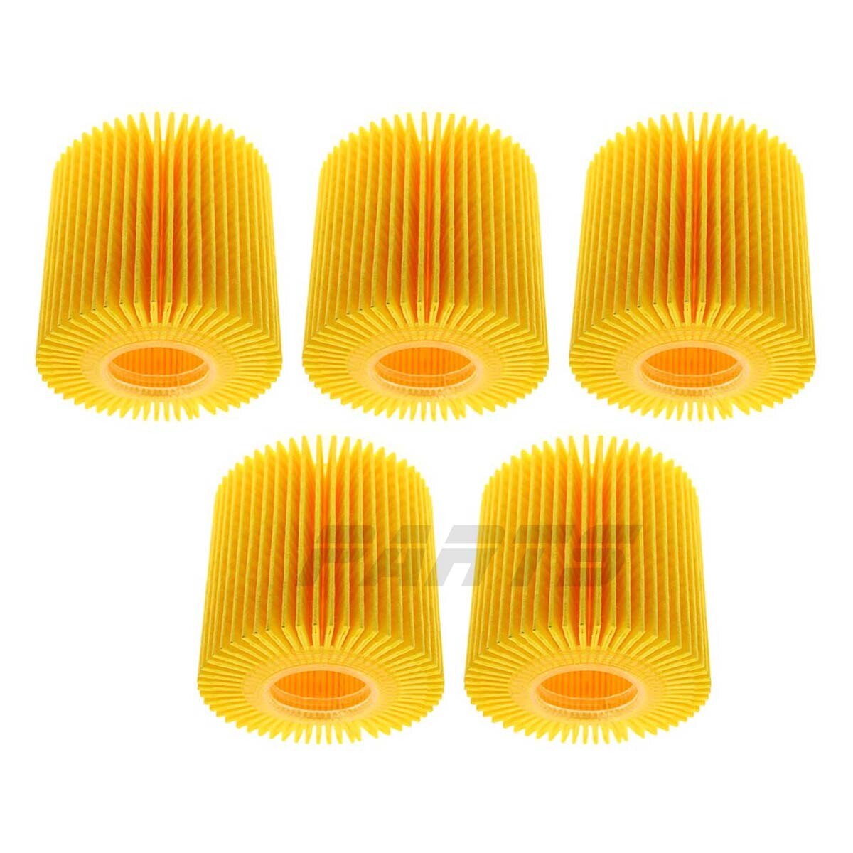 Geartronics 5-Pack Oil Filter Kit – Fits Toyota Avalon Camry RAV4 Sienna Lexus – 04152-YZZA1 / 04152-31090