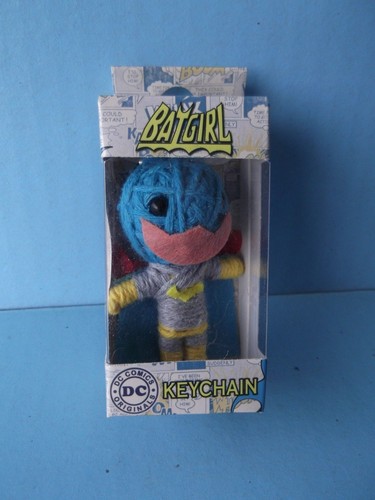 Batgirl String Doll 2.25"in Tall Key Chain or Phone Strap DC Universe Awesome!! - Picture 7 of 7