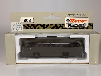 Roco minitanks H0 808 bus Mint + box Made in Austria 
