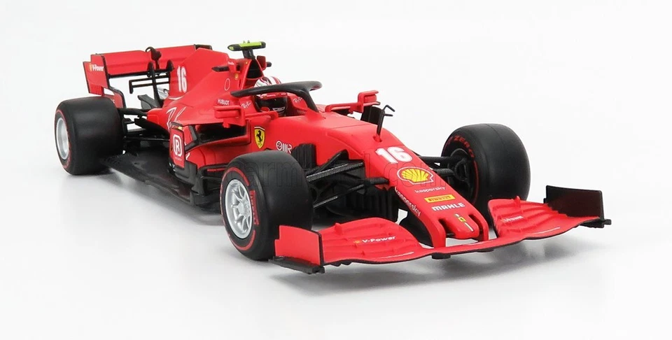 MODELLINO AUTO STATICO DIECAST FERRARI F1 SF1000 N.16 LECLERC AUSTRIA 2020 1:18 - Immagine 4 di 4