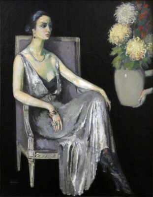 The Sphinx Print – Kees van Dongen 1920 – Art Deco Portrait of