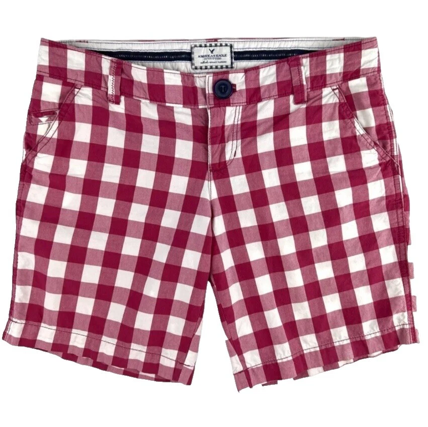 American Eagle Outfitters Women's Check Shorts for Women