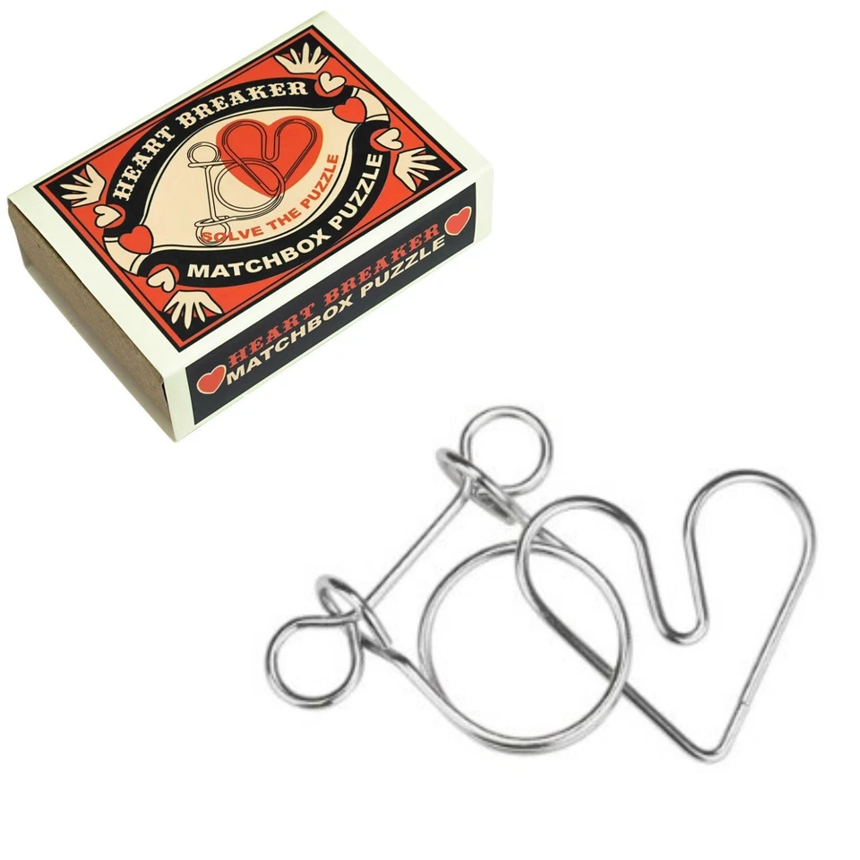 Matchbox Pocket Puzzle Brain Teaser Fun Birthday Christmas Stocking Filler Gift - Image 3 of 4