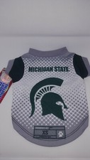 Michigan State Spartans Dog / Pet XS Team Jersey NEW NWT  SPT252