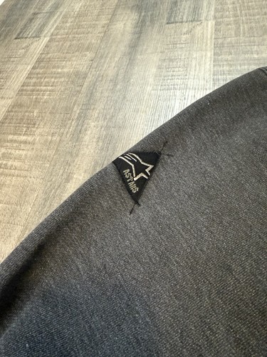 Vintage Y2K Alpinestars Hoodie Pullover Sweatshirt Faded Motorcycle Men’s 2XL - Picture 4 of 9