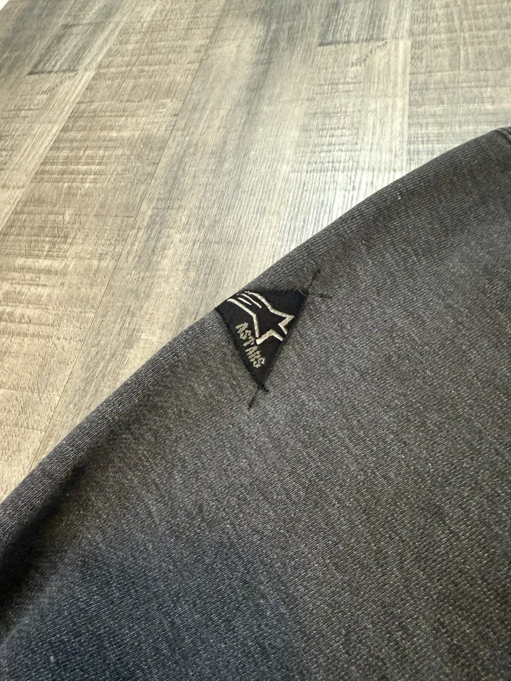 Vintage Y2K Alpinestars Hoodie Pullover Sweatshirt Faded Motorcycle Men’s 2XL - Image 4 of 4