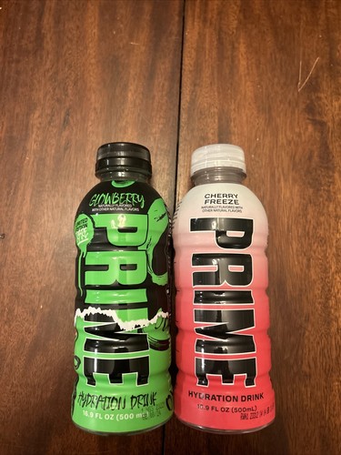 Prime Hydration Rare Limited Edition Glowberry And Cherry Freeze