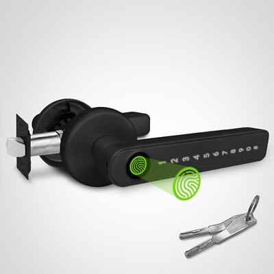 Smart Door Lock W/ Keypad Fingerprint, Keyless, Lock with WiFi Deadbolt