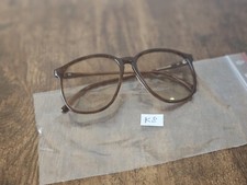 VINTAGE 80S ACETATE PANTO SUNGLASSES HANDMADE IN GERMANY GLASS LENSES K8