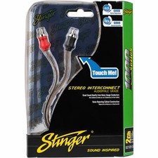 Stinger SI121.5 1.5 ft. 1000 Series 2 Channel RCA Cable
