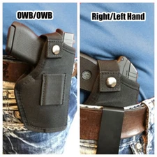 Ambidextrous Tactical Concealed Carry IWB OWB Pistol Holster for Pistol Holster